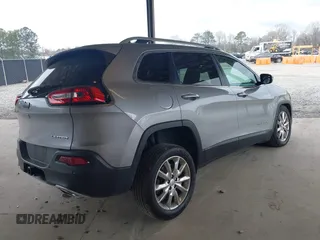 2017 Jeep Cherokee Limited with VIN 1C4PJLDS9HW650690, listed as a IAAI auction lot 41791906 with 66,419 mi miles. Bid and sale history available at carsss.com. Image 4.