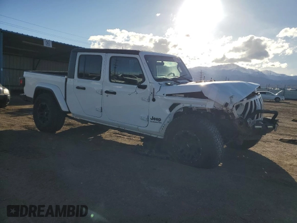 2021 Jeep Gladiator Sport S с VIN 1C6HJTAG3ML508147, выставлен на аукционе Copart как лот 48137855 с пробегом 43 407 миль миль и Списание • Salvage title. История ставок и продаж доступна на DreamBid. Изображение 4.