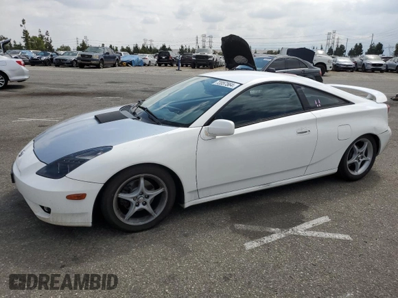 2004 Toyota Celica GT with VIN JTDDR32TX40174017, listed as a Copart auction lot 73748694 with 138,701 mi miles and Salvage Title. Bid and sale history available at DreamBid. Image 1.