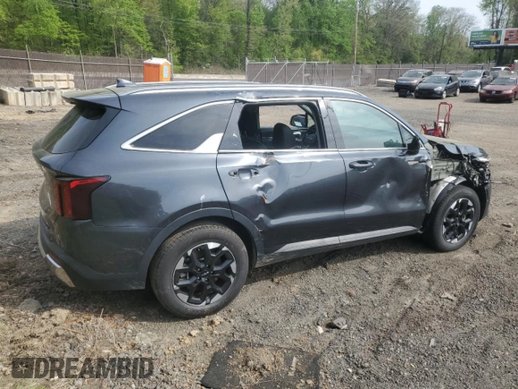 2024 Kia Sorento S с VIN 5XYRL4JC9RG275369, выставлен на аукционе Copart как лот 54662255 с пробегом 47 564 миль миль и Списание • Salvage title. История ставок и продаж доступна на DreamBid. Изображение 3.