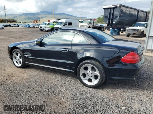 2005 Mercedes-Benz SL 500 with VIN WDBSK75F75F098620, listed as a Copart auction lot 55349735 with Not Provided miles and Clean Title. Bid and sale history available at DreamBid. Image 2.