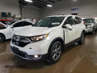 2018 Honda CR-V EX with VIN 5J6RW2H51JL002383, listed as a Copart auction lot 49270845 with 43,996 mi miles and Salvage Title. Bid and sale history available at carsss.com. Image 1.