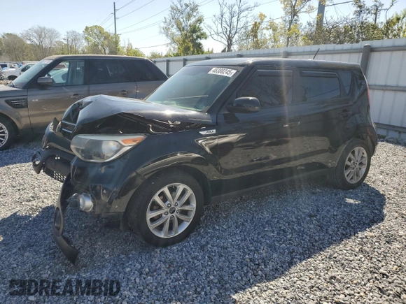 2018 Kia Soul + with VIN KNDJP3A52J7519328, listed as a Copart auction lot 48388245 with 186,425 mi miles and Salvage Title. Bid and sale history available at carsss.com. Image 1.