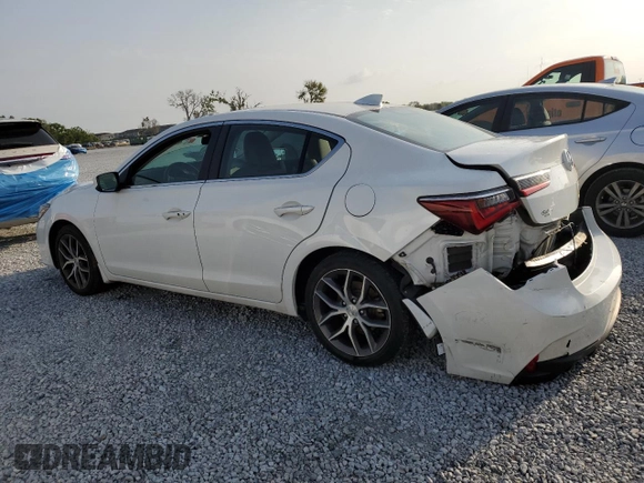 2020 Acura ILX w/Premium Pkg with VIN 19UDE2F79LA000999, listed as a Copart auction lot 50295255 with 0 mi miles and Salvage Title. Bid and sale history available at carsss.com. Image 2.