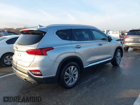 2020 Hyundai Santa Fe SEL w/SULEV with VIN 5NMS33AD4LH280691, listed as a IAAI auction lot 41035452 with 85,266 mi miles. Bid and sale history available at carsss.com. Image 4.