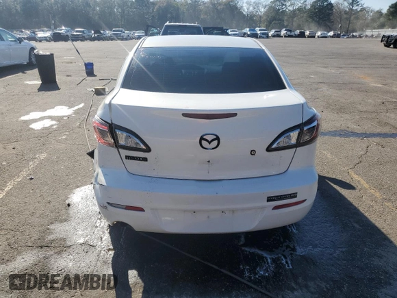 2013 Mazda 3 i SV with VIN JM1BL1TF6D1833971, listed as a Copart auction lot 49429515 with Not Provided miles and Salvage Title. Bid and sale history available at DreamBid. Image 6.