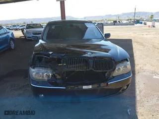 2008 BMW 7 Series 750Li with VIN WBAHN835X8DT83280, listed as a IAAI auction lot 41735528 with 103,464 mi miles. Bid and sale history available at carsss.com. Image 6.