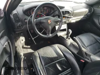 2004 Porsche 911 Carrera with VIN WP0CA29974S653815, listed as a Copart auction lot 80561034 with 63,686 mi miles and Salvage Title. Bid and sale history available at carsss.com. Image 8.
