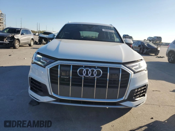 2023 Audi Q7 Premium with VIN WA1ACBF75PD013674, listed as a Copart auction lot 48860755 with 30,886 mi miles and Salvage title. Bid and sale history available at DreamBid. Image 5.