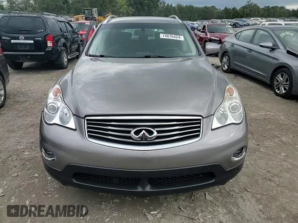 2010 Infiniti EX Journey with VIN JN1AJ0HR4AM756920, listed as a Copart auction lot 74076424 with 88,693 mi miles and Clean Title. Bid and sale history available at carsss.com. Image 12.