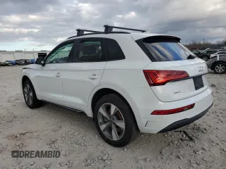 2024 Audi Q5 Premium Plus z VIN WA1BBAFY8R2131498, wystawiony jako Copart lot #44317935 z przebiegiem Nie podano mil oraz Szkoda całkowita • Salvage title. Historia ofert i sprzedaży dostępna na DreamBid. Obrazek 2.