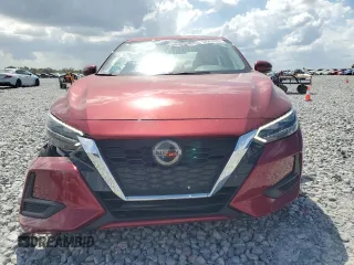 2020 Nissan Sentra SV with VIN 3N1AB8CV9LY306499, listed as a Copart auction lot 54952555 with 22,881 mi miles and Salvage Title. Bid and sale history available at DreamBid. Image 5.