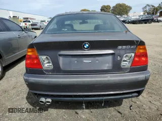 2001 BMW 3 Series 330i with VIN WBAAV53491JS94329, listed as a Copart auction lot 50271435 with 0 mi miles and Salvage Title. Bid and sale history available at carsss.com. Image 6.