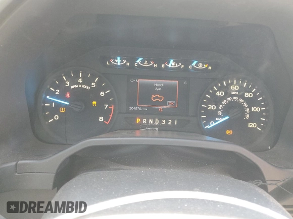 2015 Ford F-150 XLT with VIN 1FTEW1C83FFC26776, listed as a Copart auction lot 45487015 with 204,970 mi miles and Clean Title. Bid and sale history available at carsss.com. Image 9.