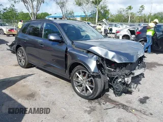 2016 Audi Q5 Premium Plus with VIN WA1D7AFPXGA008855, listed as a IAAI auction lot 41957649 with 17,337 mi miles. Bid and sale history available at carsss.com. Image 1.