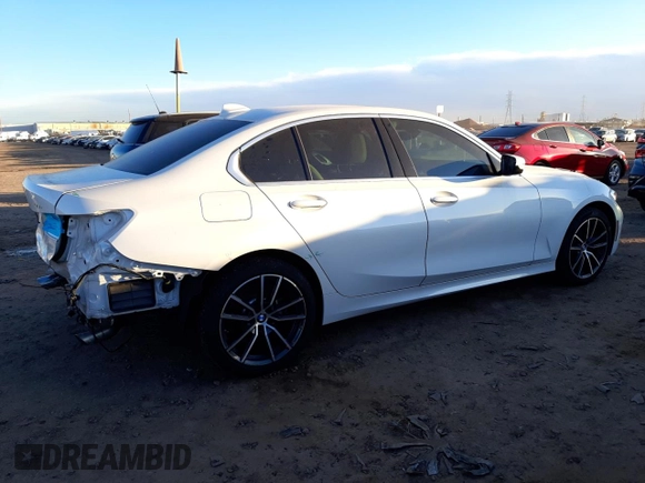 2020 BMW 3 Series 330i with VIN 3MW5R1J01L8B35821, listed as a Copart auction lot 37286413 with 32,141 mi miles and . Bid and sale history available at DreamBid. Image 3.