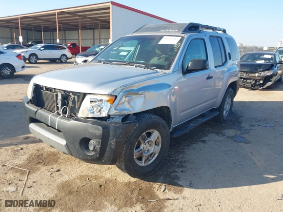 2005 Nissan Xterra S with VIN 5N1AN08W25C640551, listed as a IAAI auction lot 41243383 with 166,948 mi miles. Bid and sale history available at carsss.com. Image 17.