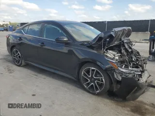 2024 Nissan Sentra SR с VIN 3N1AB8DV3RY306747, выставлен на аукционе Copart как лот 54246175 с пробегом 26 376 миль миль и На запчасти • Non repairable. История ставок и продаж доступна на DreamBid. Изображение 4.