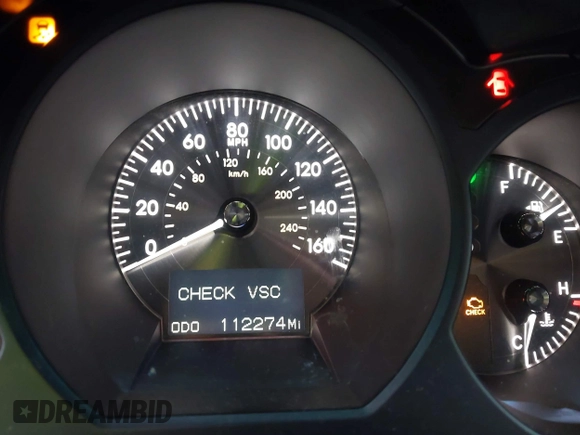2007 Lexus GS 350 with VIN JTHBE96S570027761, listed as a IAAI auction lot 41870629 with 112,274 mi miles and . Bid and sale history available at carsss.com. Image 7.