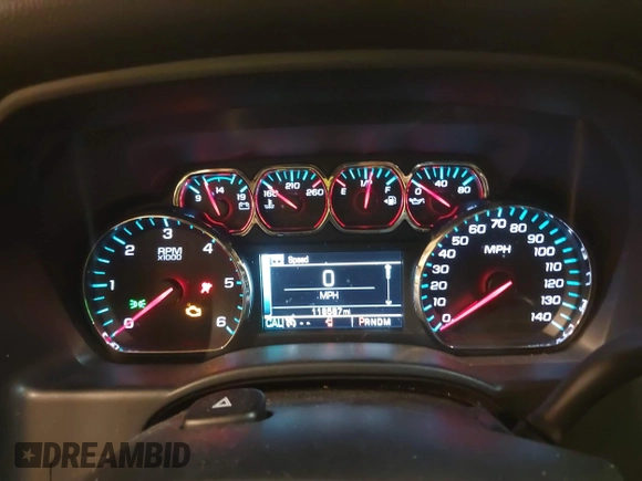 2016 Chevrolet Silverado 1500 LT with VIN 1GCVKREC5GZ176474, listed as a IAAI auction lot 41983780 with 118,587 mi miles and . Bid and sale history available at DreamBid. Image 7.