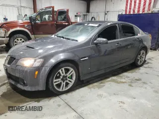2008 Pontiac G8 with VIN 6G2ER57768L146500, listed as a Copart auction lot 87423904 with 130,964 mi miles and Clean Title. Bid and sale history available at carsss.com. Image 1.