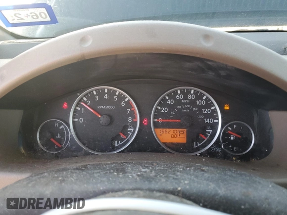 2008 Nissan Xterra S with VIN 5N1AN08U48C531043, listed as a Copart auction lot 46115445 with 166,210 mi miles and Clean Title. Bid and sale history available at DreamBid. Image 9.