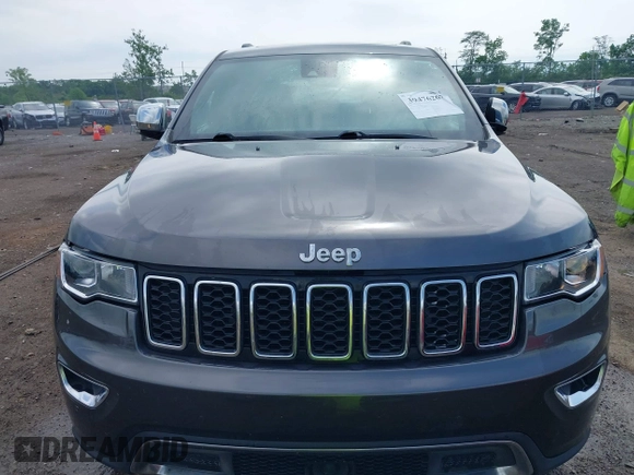 2019 Jeep Grand Cherokee Limited X z VIN 1C4RJFBG7KC601845, wystawiony jako IAAI lot #39476267 z przebiegiem 122 408 mil mil oraz . Historia ofert i sprzedaży dostępna na DreamBid. Obrazek 12.