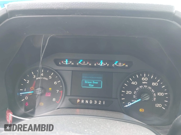2017 Ford F-150 XL with VIN 1FTMF1C87HKD44271, listed as a IAAI auction lot 41666798 with 158,387 mi miles. Bid and sale history available at carsss.com. Image 7.