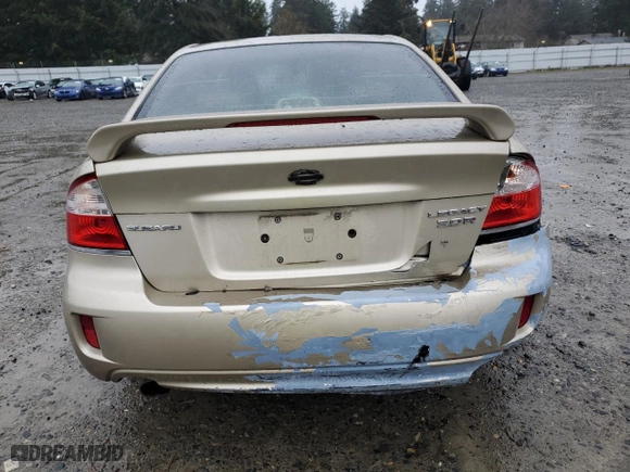 2008 Subaru Legacy (Natl) 3.0R Ltd w/Nav with VIN 4S3BL856284209577, listed as a Copart auction lot 46844005 with 134,993 mi miles and Salvage Title. Bid and sale history available at carsss.com. Image 6.