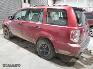 2006 Honda Pilot LX with VIN 2HKYF18156H525247, listed as a Copart auction lot 54573465 with 343,533 mi miles and Clean Title. Bid and sale history available at carsss.com. Image 2.