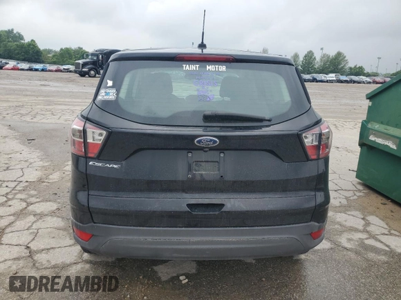 2017 Ford Escape S with VIN 1FMCU0F75HUB71106, listed as a Copart auction lot 60162455 with 61,645 mi miles and Salvage title. Bid and sale history available at DreamBid. Image 6.