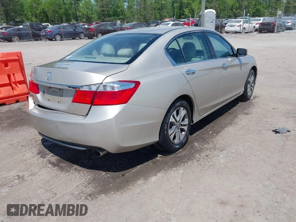 2015 Honda Accord LX with VIN 1HGCR2F36FA265770, listed as a IAAI auction lot 42106135 with 94,814 mi miles. Bid and sale history available at carsss.com. Image 4.