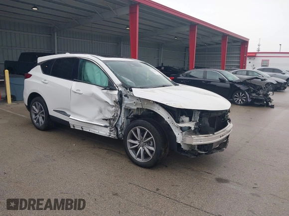 2021 Acura RDX Technology z VIN 5J8TC1H56ML011567, wystawiony jako IAAI lot #40138965 z przebiegiem 22 938 mil mil oraz . Historia ofert i sprzedaży dostępna na DreamBid. Obrazek 1.