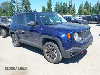 2017 Jeep Renegade Trailhawk с VIN ZACCJBCB6HPF64129, выставлен на аукционе IAAI как лот 42435742 с пробегом 74 975 миль миль и . История ставок и продаж доступна на DreamBid. Изображение 1.