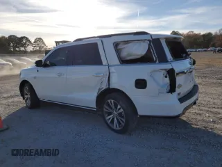 2021 Ford Expedition King Ranch with VIN 1FMJU1PT6MEA73909, listed as a Copart auction lot 83511164 with 42,333 mi miles and Salvage Title. Bid and sale history available at carsss.com. Image 2.