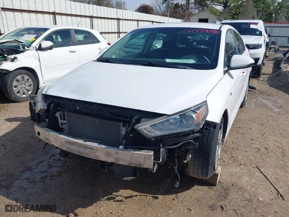 2018 Hyundai Ioniq Hybrid Blue with VIN KMHC65LC9JU100375, listed as a IAAI auction lot 41459280 with 85,209 mi miles. Bid and sale history available at carsss.com. Image 6.
