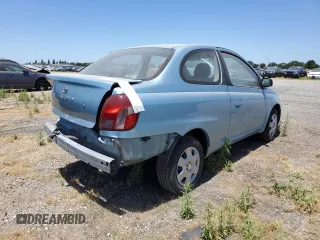 2002 Toyota ECHO with VIN JTDAT123320207199, listed as a Copart auction lot 55177854 with 0 mi miles and Salvage Title. Bid and sale history available at carsss.com. Image 3.