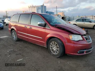 2011 Chrysler Town & Country Limited with VIN 2A4RR6DG3BR698744, listed as a Copart auction lot 84843524 with 225,807 mi miles and Salvage Title. Bid and sale history available at carsss.com. Image 4.