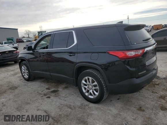 2020 Chevrolet Traverse LS with VIN 1GNERFKW8LJ118321, listed as a Copart auction lot 84933474 with 95,998 mi miles and Salvage title. Bid and sale history available at DreamBid. Image 2.