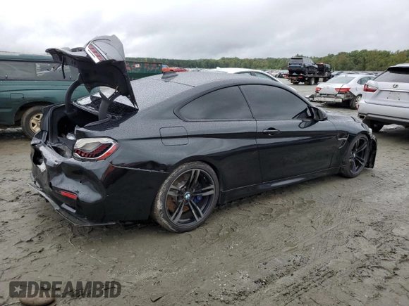 2015 BMW M4 with VIN WBS3R9C51FK330380, listed as a Copart auction lot 71764224 with 126,040 mi miles and Salvage Title. Bid and sale history available at carsss.com. Image 3.