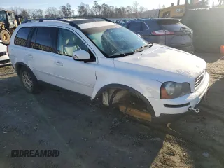 2008 Volvo XC90 I6 with VIN YV4CY982481448597, listed as a Copart auction lot 85238754 with 214,170 mi miles and Salvage Title. Bid and sale history available at carsss.com. Image 4.