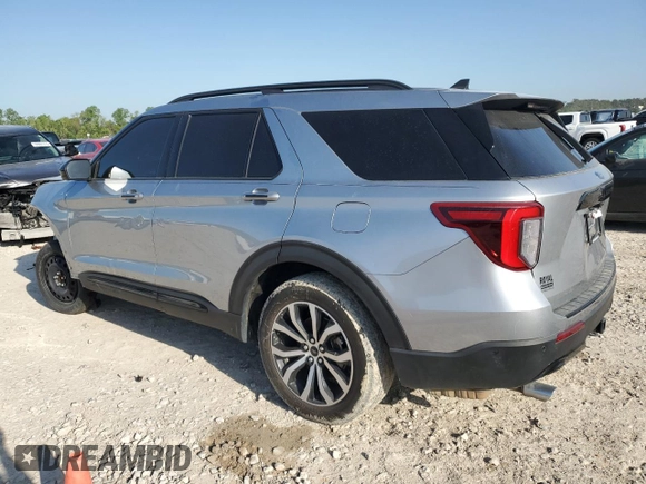 2022 Ford Explorer ST-Line with VIN 1FMSK7KH3NGC31810, listed as a Copart auction lot 51097375 with 42,593 mi miles and Salvage Title. Bid and sale history available at carsss.com. Image 2.