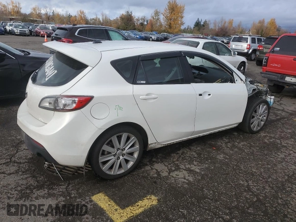 2013 Mazda 3 Mazdaspeed3 Touring with VIN JM1BL1L38D1805725, listed as a Copart auction lot 81164284 with Not Provided miles and Salvage Title. Bid and sale history available at DreamBid. Image 3.