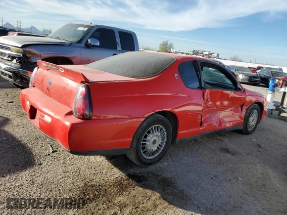 2001 Chevrolet Monte Carlo LS с VIN 2G1WW12E019178336, выставлен на аукционе Copart как лот 81360664 с пробегом 159 290 миль миль и Списание • Salvage title. История ставок и продаж доступна на DreamBid. Изображение 3.
