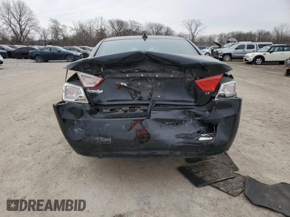 2015 Chevrolet Impala LT with VIN 2G1115SL6F9253806, listed as a Copart auction lot 55650595 with 136,910 mi miles and Salvage Title. Bid and sale history available at DreamBid. Image 6.
