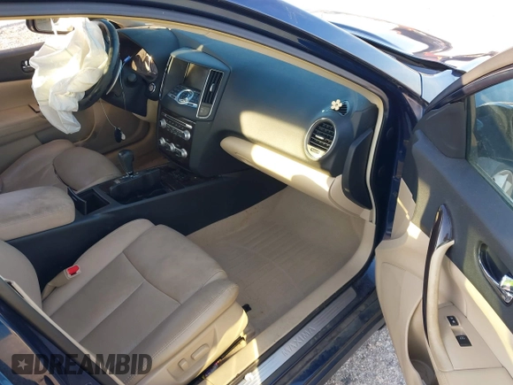 2012 Nissan Maxima S with VIN 1N4AA5APXCC848941, listed as a IAAI auction lot 41328588 with 102,079 mi miles and . Bid and sale history available at DreamBid. Image 5.