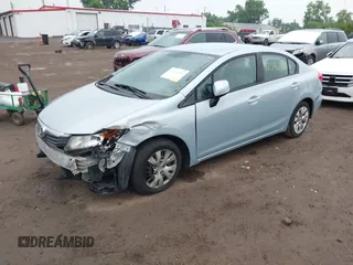 2012 Honda Civic LX z VIN 19XFB2F54CE018953, wystawiony jako IAAI lot #42346090 z przebiegiem 156 370 mil mil oraz . Historia ofert i sprzedaży dostępna na DreamBid. Obrazek 2.