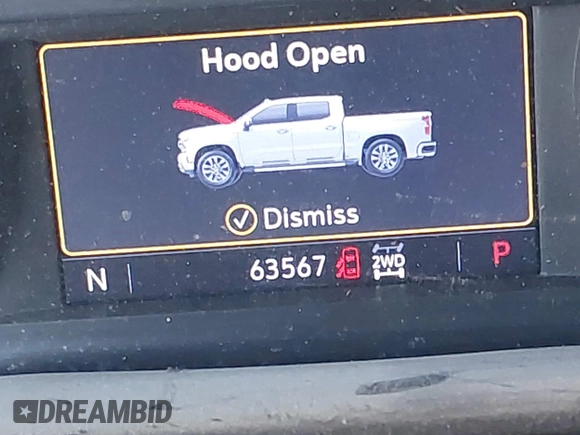 2020 Chevrolet Silverado 1500 LTZ with VIN 3GCUYGED3LG169721, listed as a IAAI auction lot 41447376 with 63,567 mi miles and . Bid and sale history available at DreamBid. Image 16.