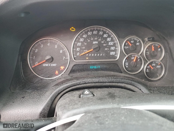 2008 GMC Envoy SLE2 with VIN 1GKDT13S282228906, listed as a Copart auction lot 50804785 with 224,617 mi miles and Salvage Title. Bid and sale history available at carsss.com. Image 9.