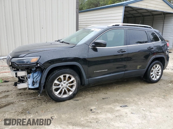 2019 Jeep Cherokee Latitude with VIN 1C4PJLCX8KD313251, listed as a Copart auction lot 47882205 with 65,833 mi miles and Salvage title. Bid and sale history available at DreamBid. Image 1.
